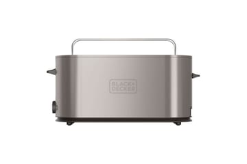 Brödrost Black+Decker 2 Fack Rostfritt Stål 38cm - 38cm - Servering & matlagning - Köksmaskin - Värma & koka - Brödrost