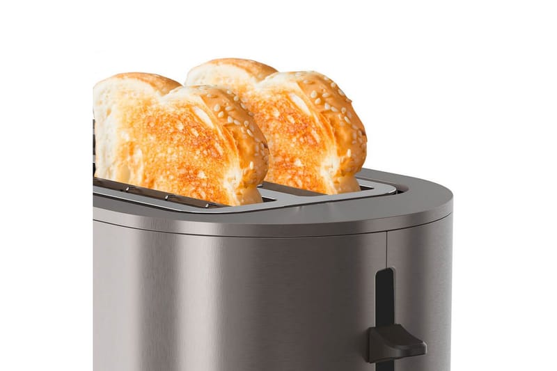 Brödrost Black+Decker 2 Fack Rostfritt Stål 38cm - 38cm - Servering & matlagning - Köksmaskin - Värma & koka - Brödrost