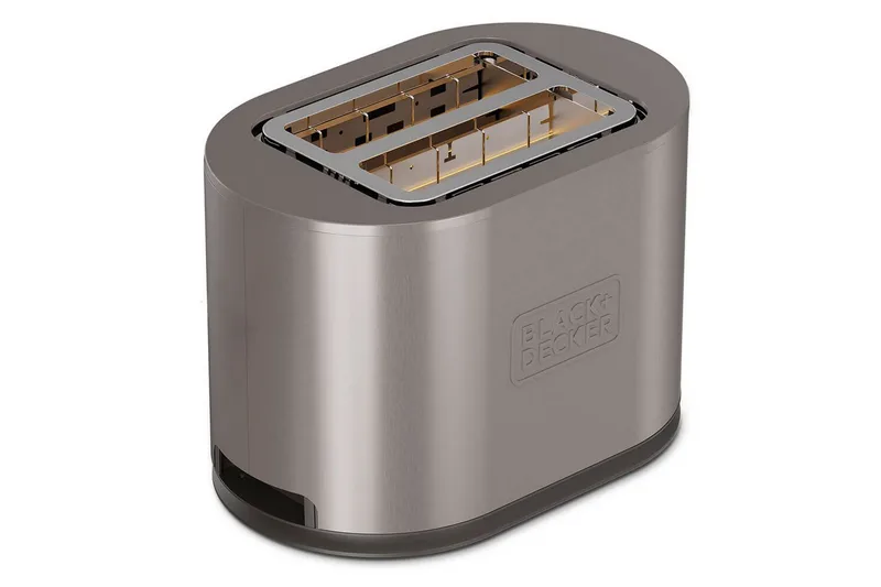 Brödrost Black+Decker 2 Fack Rostfritt Stål - Silver - Servering & matlagning - Köksmaskin - Värma & koka - Brödrost