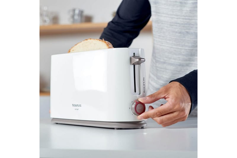 Brödrost Taurus Mytoast 1 Fack Vit - Servering & matlagning - Köksmaskin - Värma & koka - Brödrost