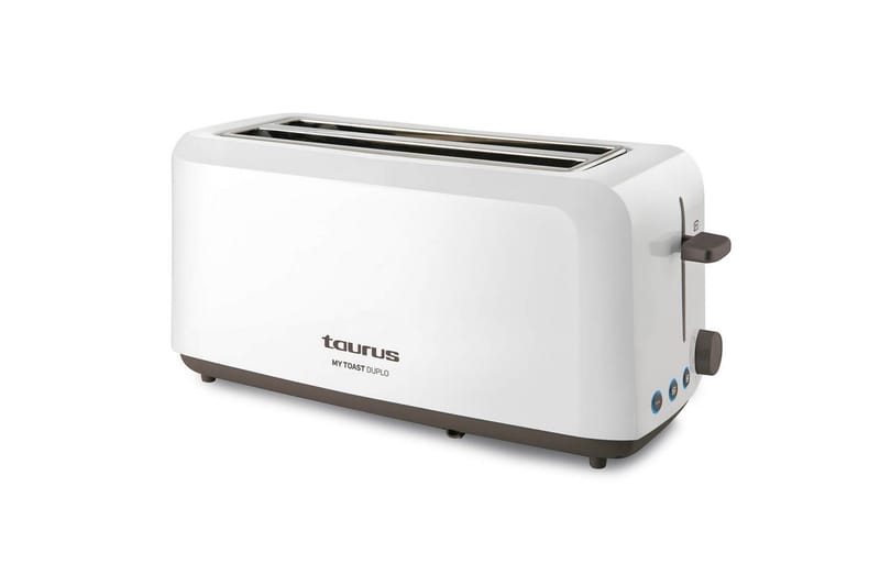 Brödrost Taurus Mytoast 2 Fack Vit - Servering & matlagning - Köksmaskin - Värma & koka - Brödrost
