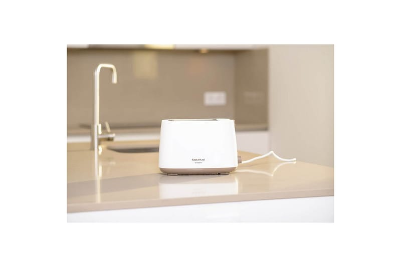 Brödrost Taurus Mytoast II 2 Fack Vit - Silver - Servering & matlagning - Köksmaskin - Värma & koka - Brödrost