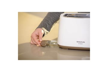 Brödrost Taurus Mytoast II 2 Fack Vit - Silver - Servering & matlagning - Köksmaskin - Värma & koka - Brödrost