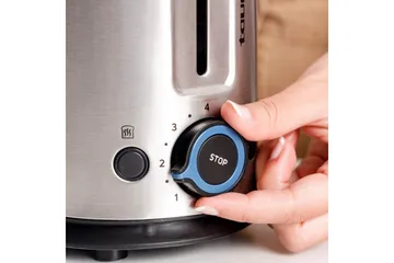 Brödrost Taurus Mytoast Legend 1 Fack Rostfritt Stål - Silver - Servering & matlagning - Köksmaskin - Värma & koka - Brödrost