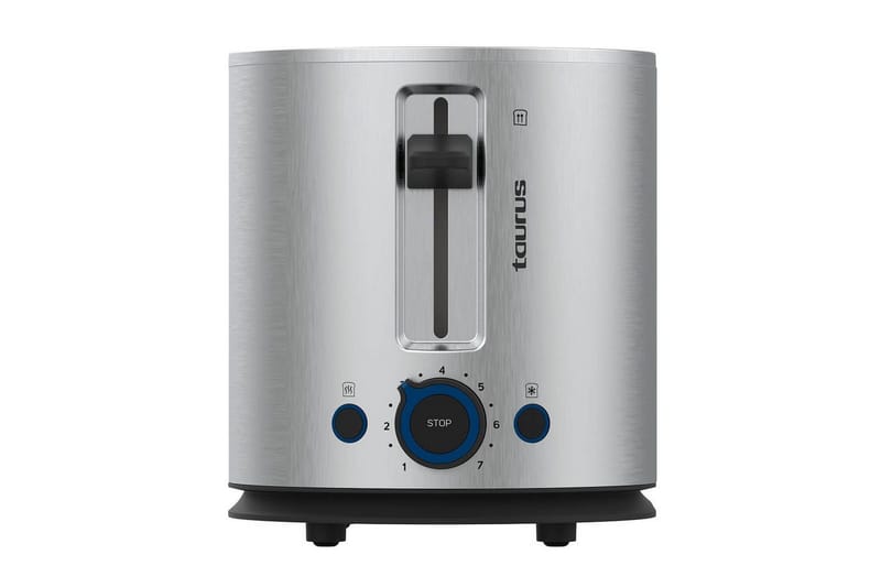 Brödrost Taurus Mytoast Legend 2 Fack Rostfritt Stål - Silver||Krom - Servering & matlagning - Köksmaskin - Värma & koka - Brödrost