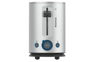 Brödrost Taurus Mytoast Legend 2 Fack Rostfritt Stål - Silver||Krom - Servering & matlagning - Köksmaskin - Värma & koka - Brödrost