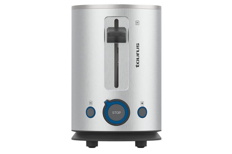 Brödrost Taurus Mytoast Legend 2 Fack Rostfritt Stål - Silver||Krom - Servering & matlagning - Köksmaskin - Värma & koka - Brödrost