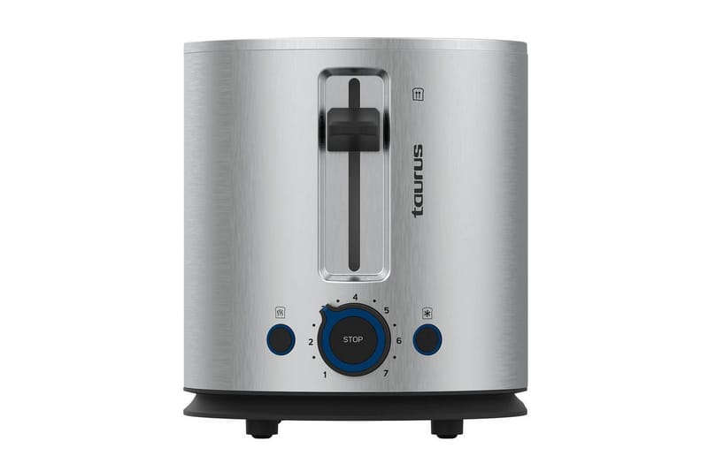 Brödrost Taurus Mytoast Legend 2 Fack Rostfritt Stål - Silver||Krom - Servering & matlagning - Köksmaskin - Värma & koka - Brödrost