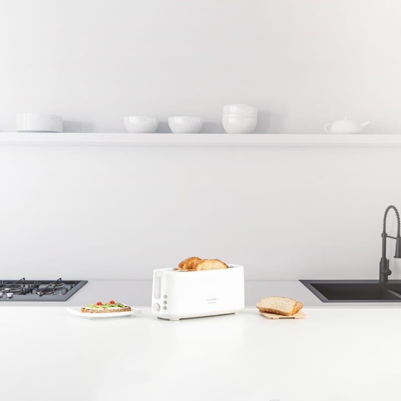 Brödrost Taurus Toastissimo Långt Spår - vit - Servering & matlagning - Köksmaskin - Värma & koka - Brödrost