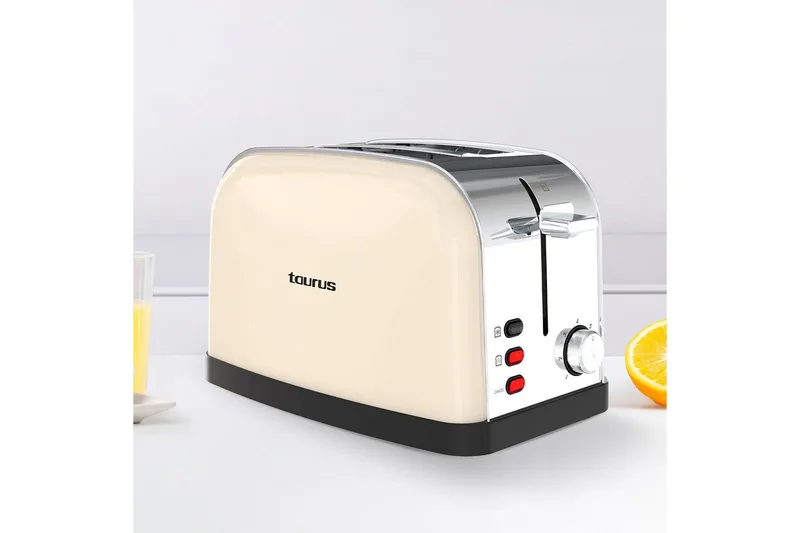 Brödrost Taurus Vintage 2 - Beige - Servering & matlagning - Köksmaskin - Värma & koka - Brödrost
