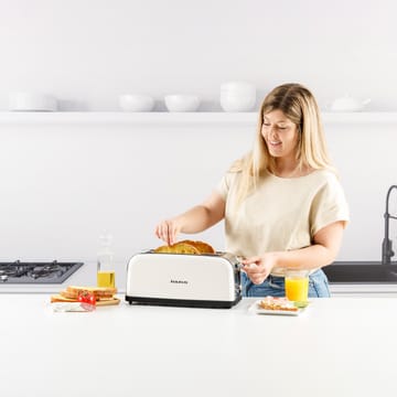Brödrost Taurus Vintage Cream Långt Fack - cream - Servering & matlagning - Köksmaskin - Värma & koka - Brödrost