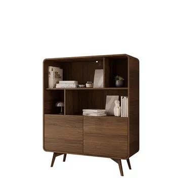 Corvan Bokhylla 108 cm i Valnöt - Brun - Förvaring - Hylla - Bokhylla