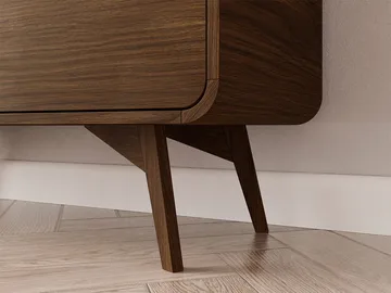 Corvan Bokhylla 108 cm i Valnöt - Brun - Förvaring - Hylla - Bokhylla