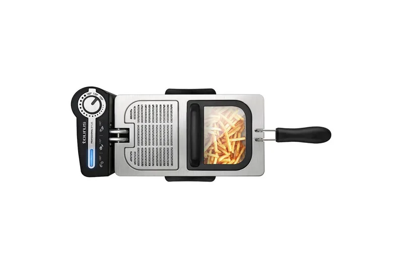 Fritös Taurus Pro 3 Plus 2100W 3L Rostfritt Stål - Grå - Servering & matlagning - Köksmaskin - Värma & koka - Fritös