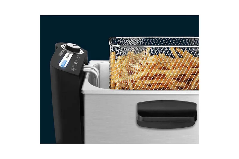 Fritös Taurus Pro 3 Plus 2100W 3L Rostfritt Stål - Grå - Servering & matlagning - Köksmaskin - Värma & koka - Fritös