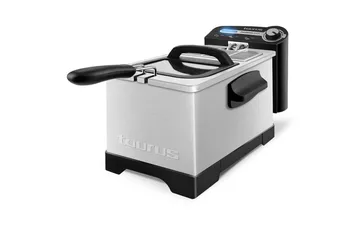 Fritös Taurus Pro 3 Plus 2100W 3L Rostfritt Stål - Grå - Servering & matlagning - Köksmaskin - Värma & koka - Fritös