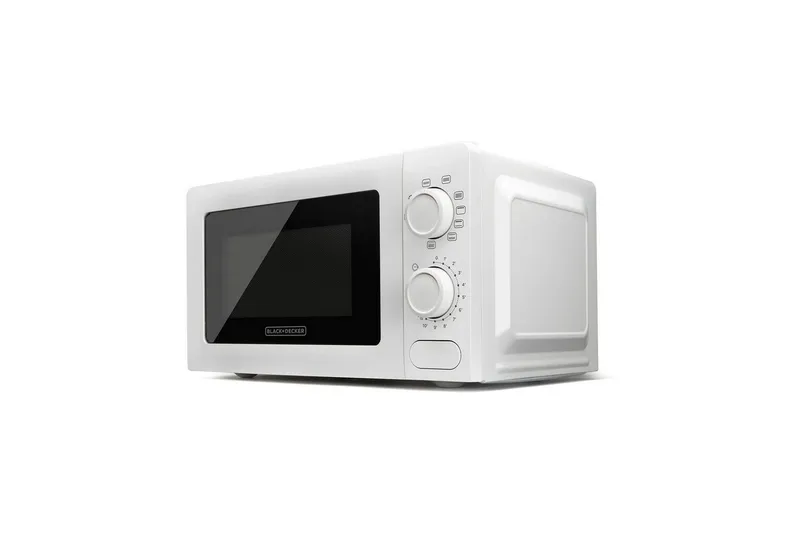 Mikrovågsugn Black+Decker Grill 700W Vit, Vit