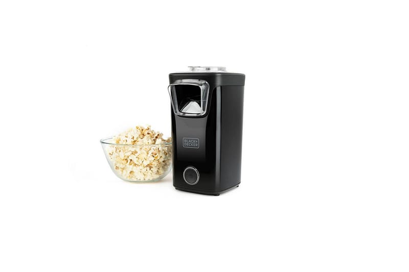 Popcornmaskin Black+Decker 1100W Svart - Svart - Servering & matlagning - Köksmaskin - Värma & koka - Popcornmaskin