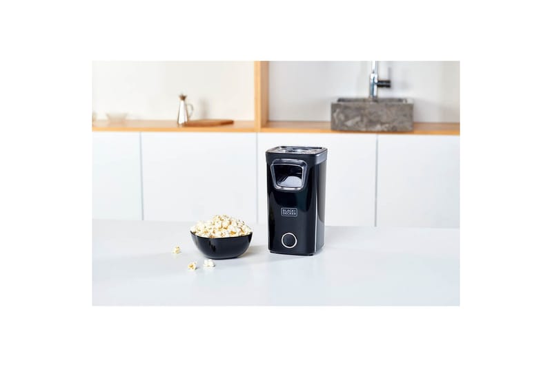 Popcornmaskin Black+Decker 1100W Svart - Svart - Servering & matlagning - Köksmaskin - Värma & koka - Popcornmaskin