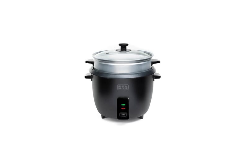 Riskokare Black+Decker 1.8L Svart - Servering & matlagning - Köksmaskin - Värma & koka - Riskokare