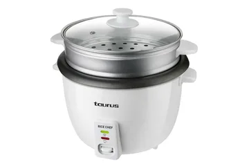 Riskokare Taurus 700W 1.8L Vit - Vit - Servering & matlagning - Köksmaskin - Värma & koka - Riskokare