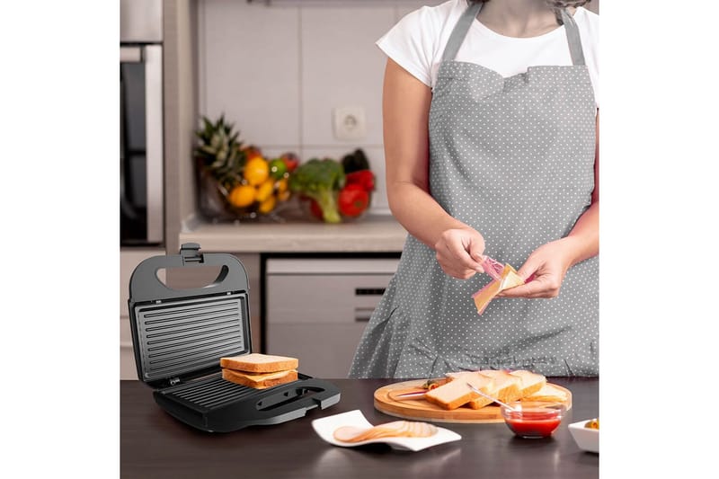 Smörgåsgrill Black+Decker 2 Fack Panini - Panini - Servering & matlagning - Köksmaskin - Värma & koka - Klämgrill & smörgåsgrill
