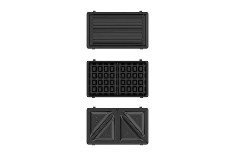 Smörgåsgrill Black+Decker Sandwich Waffle - Servering & matlagning - Köksmaskin - Värma & koka - Klämgrill & smörgåsgrill