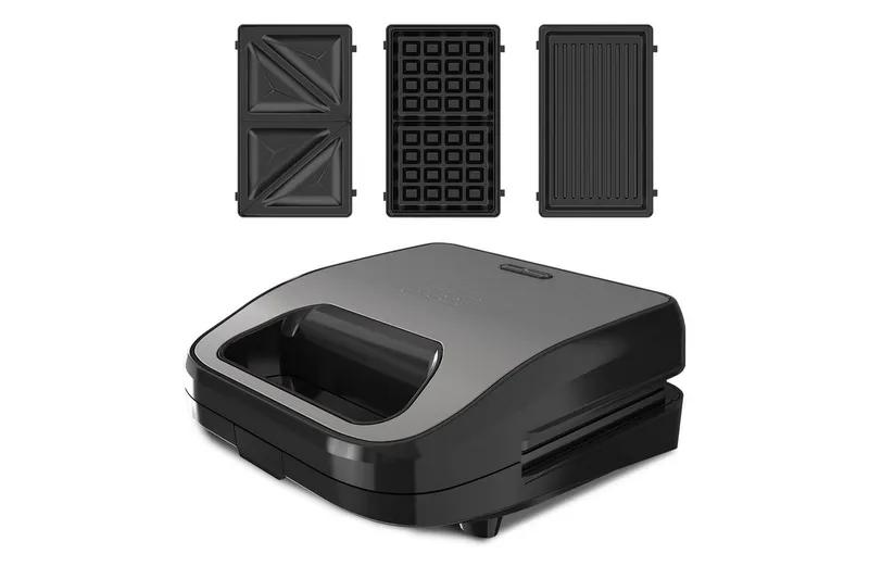 Smörgåsgrill Black+Decker Sandwich Waffle - Servering & matlagning - Köksmaskin - Värma & koka - Klämgrill & smörgåsgrill