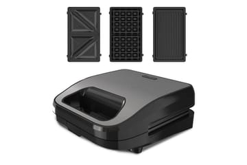 Smörgåsgrill Black+Decker Sandwich Waffle - Servering & matlagning - Köksmaskin - Värma & koka - Klämgrill & smörgåsgrill