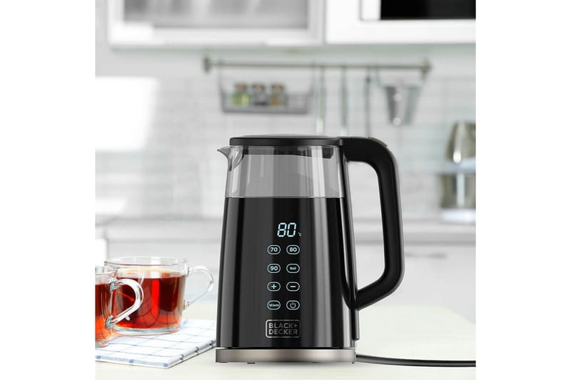Vattenkokare Black+Decker 1.7L Svart - Servering & matlagning - Köksmaskin - Värma & koka - Vattenkokare