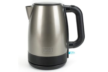Vattenkokare Black+Decker 2200W 1.7L Borstat Rostfritt Stål - Silver - Servering & matlagning - Köksmaskin - Värma & koka - Vattenkokare