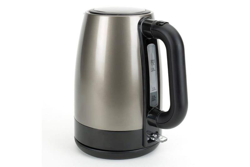 Vattenkokare Black+Decker 2200W 1.7L Borstat Rostfritt Stål - Silver - Servering & matlagning - Köksmaskin - Värma & koka - Vattenkokare