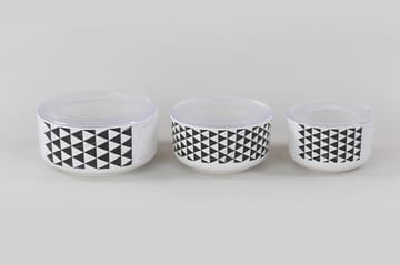 Förvaringslådor 6-pack - Vit/Svart - Servering & matlagning - Köksredskap & kökstillbehör - Burkar & flaskor