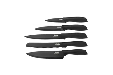 Knivset Maku 5 Delar Svart - Svart - Servering & matlagning - Köksredskap & kökstillbehör - Kökskniv - Knivset