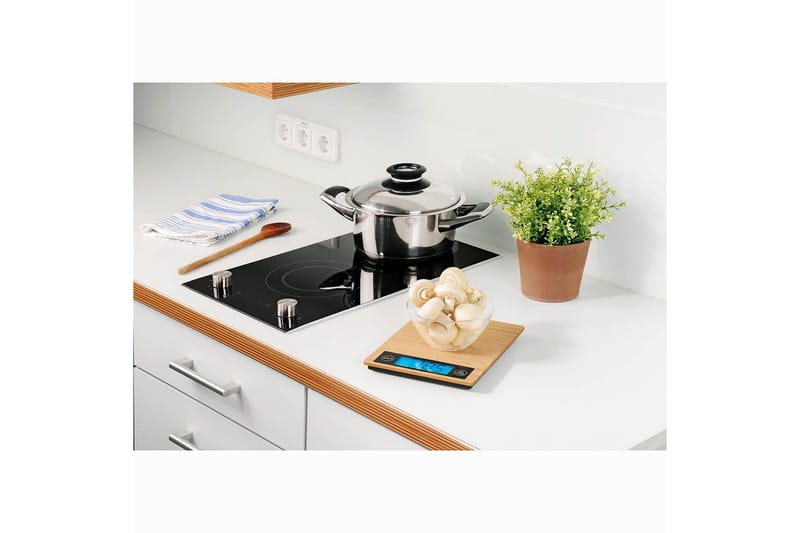 Köksvåg Xavax Bambu Max 5kg - Servering & matlagning - Köksredskap & kökstillbehör - Mätare & mått - Köksvåg