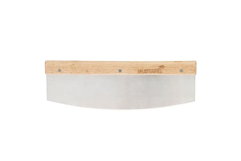 Pizzaskärare Mustang Lång, Silver