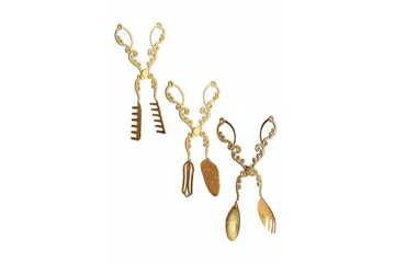 Tång 3-pack - Guld - Servering & matlagning - Köksredskap & kökstillbehör - Slev & sked