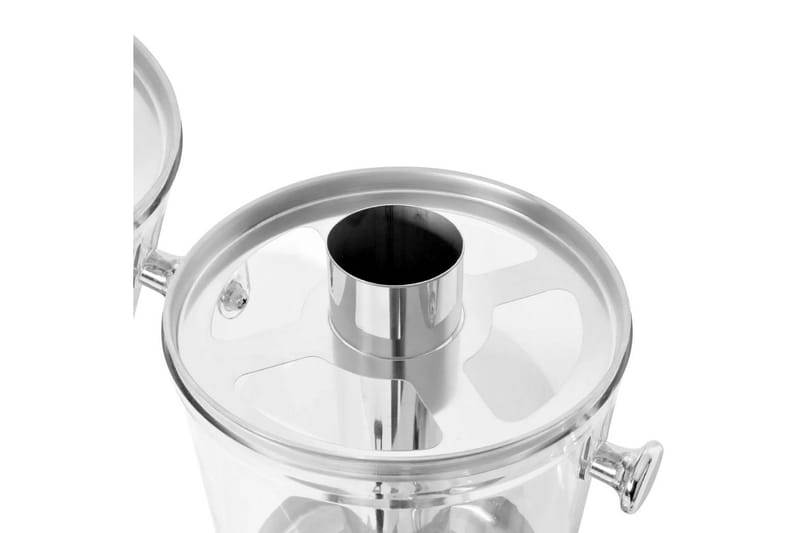 Trippel juicebehållare rostfritt stål 3x8 L - Silver - Köksredskap & kökstillbehör - Övriga köksredskap