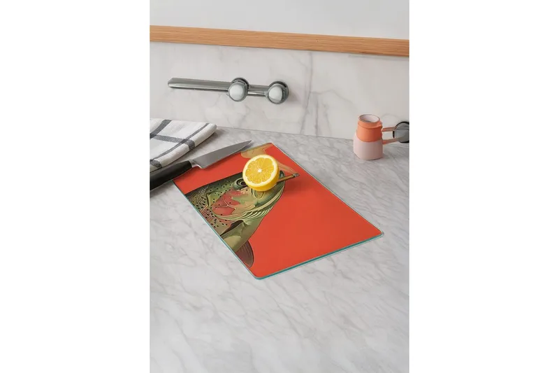 Valiorgradbräda Sosari Modell 10 - Orange - Servering & matlagning - Köksredskap & kökstillbehör - Skärbräda