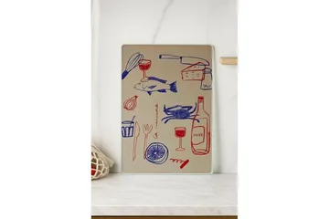 Valiorgradbräda Sosari Modell 16 - Multifärgad - Servering & matlagning - Köksredskap & kökstillbehör - Skärbräda