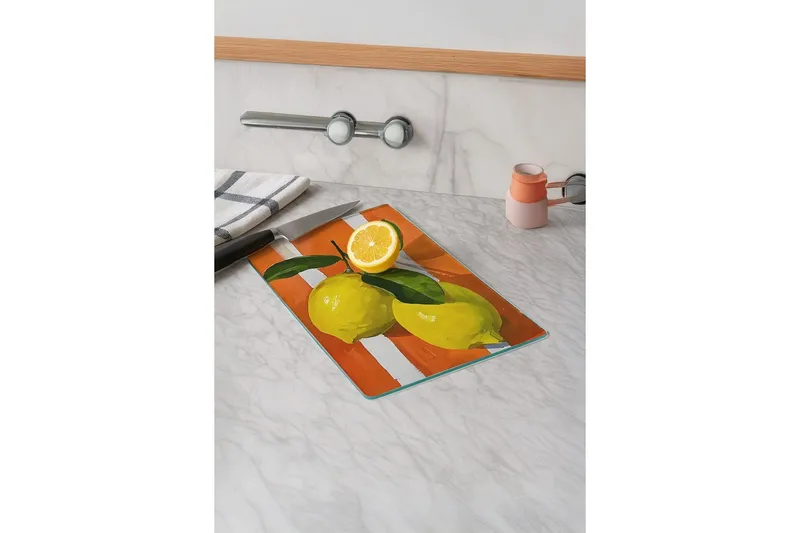 Valiorgradbräda Sosari Modell 7 - Orange - Servering & matlagning - Köksredskap & kökstillbehör - Skärbräda