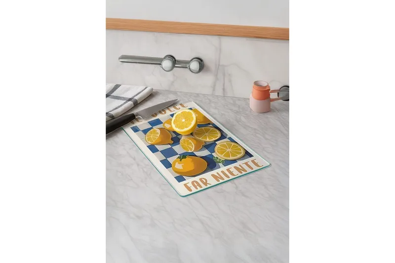 Valiorgradbräda Sosari Modell 77 - Gul - Servering & matlagning - Köksredskap & kökstillbehör - Skärbräda