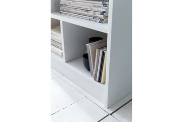 Bokhylla Wohnling Spånskiva med 8 Förvaringshyllor - Servering & matlagning - Karaff & tillbringare - Glasflaska