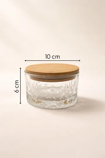 Fenvik Förvaringsboxset (6 delar) 10x10x6 cm - Transparent - Servering & matlagning - Karaff & tillbringare - Glasflaska