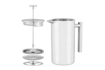 Kaffepress Maku Gastro 1L Stål - Vit - Servering & matlagning - Karaff & tillbringare - Kaffepress