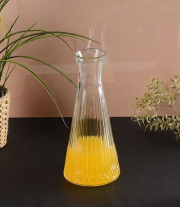 Lumor Glasflaska 12x12x29 cm - Transparent - Servering & matlagning - Karaff & tillbringare - Vattenkaraff