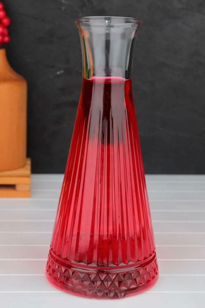 Lumor Glasflaska 12x12x29 cm - Transparent - Servering & matlagning - Karaff & tillbringare - Vattenkaraff