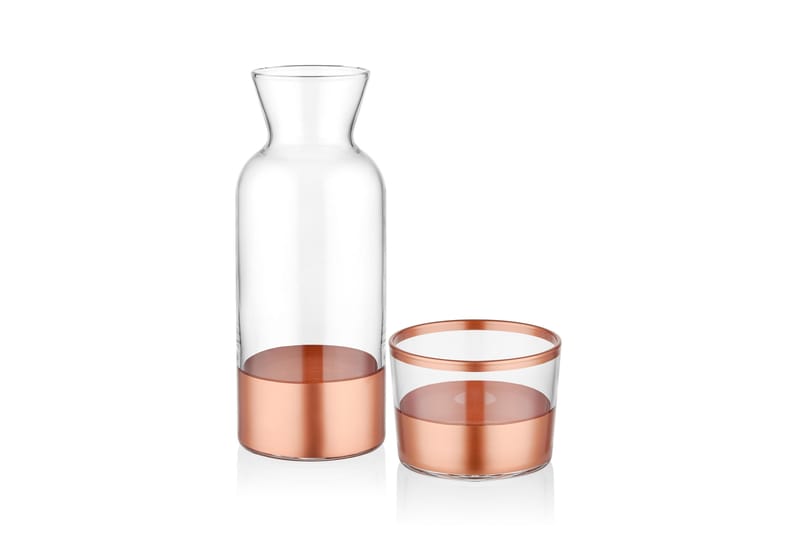 Vattenkaraff - Roséguld - Servering & matlagning - Karaff & tillbringare - Vattenkaraff