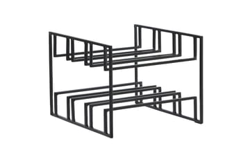 Vinställ Wohnling Pulverlackerad Metall Utrymme för 6 Flaskor Modern - Servering & matlagning - Karaff & tillbringare - Glasflaska