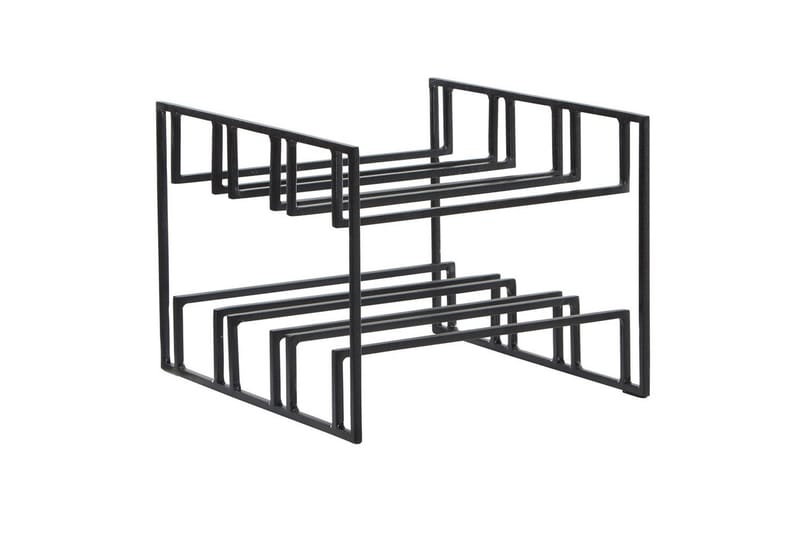 Vinställ Wohnling Pulverlackerad Metall Utrymme för 6 Flaskor Modern - Servering & matlagning - Karaff & tillbringare - Glasflaska